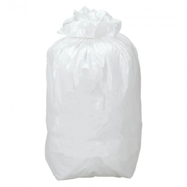 SAC POUBELLE 45L HAUTE DENSITE 65 60cm TRANSPARENT paquet de 50